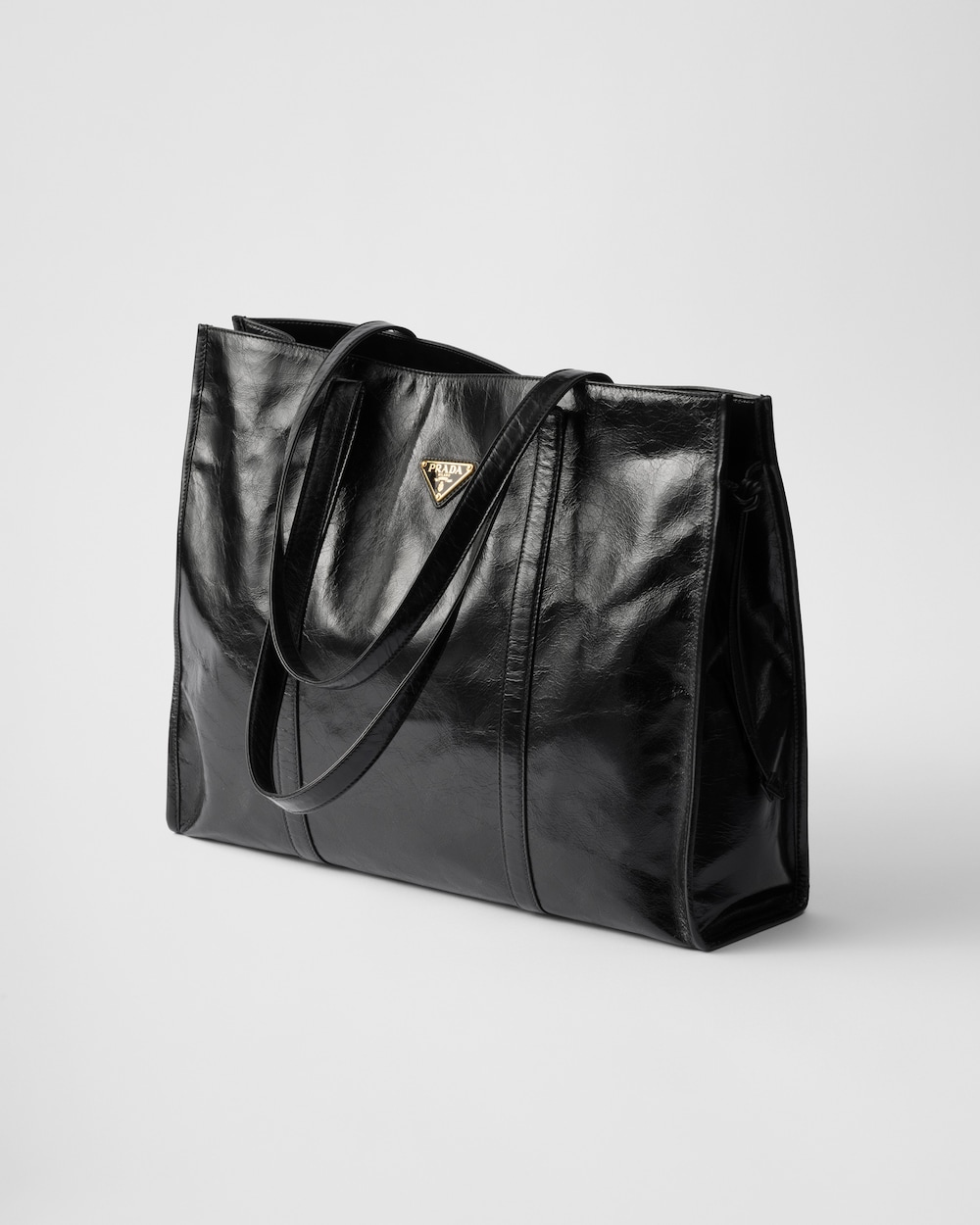 Prada Large Leather Tote Bag - Image 2